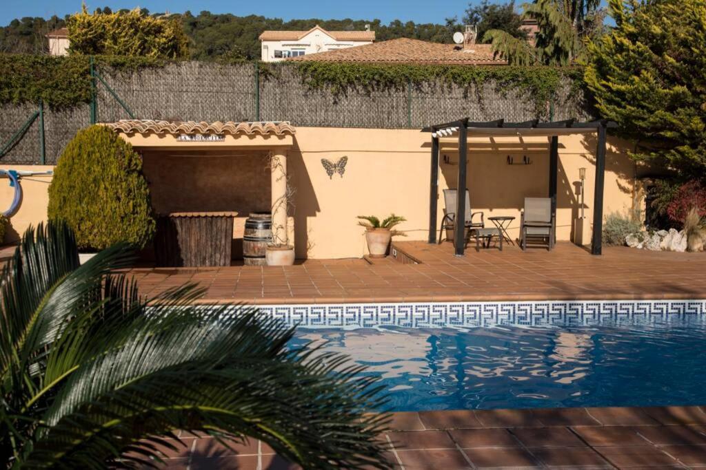 Casa Bella Con Piscina Villa Caldes De Montbui Exteriör bild